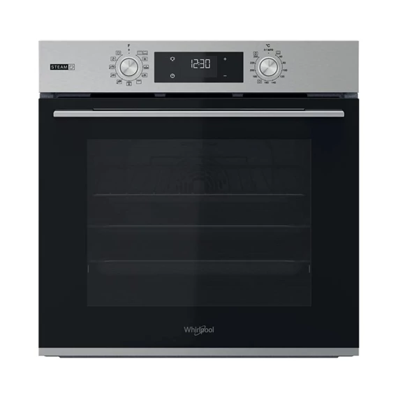 Whirlpool SÜTŐ ELEKTROMOS BEÉPÍTHETŐ GŐZ FUNKCIÓVAL OMSK58HU1SX