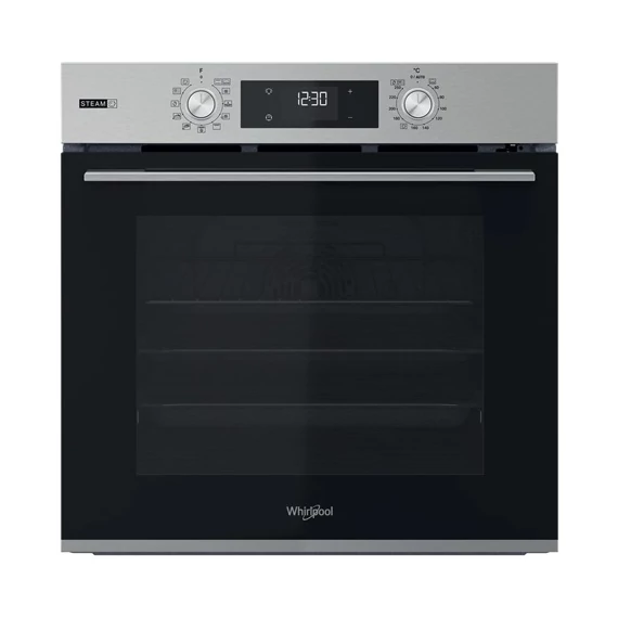 Whirlpool SÜTŐ ELEKTROMOS BEÉPÍTHETŐ GŐZ FUNKCIÓVAL OMSK58RU1SX