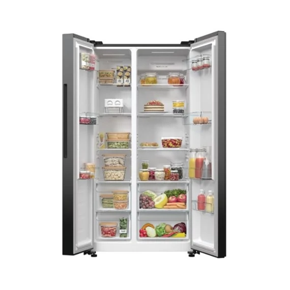 Gorenje HŰTŐ SIDE BY SIDE FEKETE NRR9185EABXL
