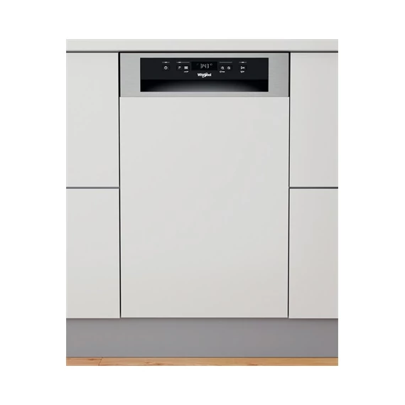 Whirlpool MOSOGATÓGÉP BEÉPÍTHETŐ 10 TERÍTÉK KESKENY WSBC 3M27 X