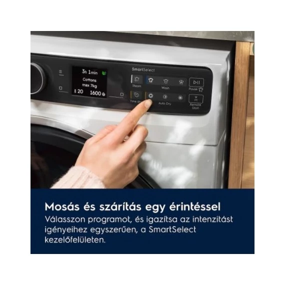 Electrolux MOSÓ-SZÁRÍTÓGÉP GŐZ FUNKCIÓVAL EW8W7607QE