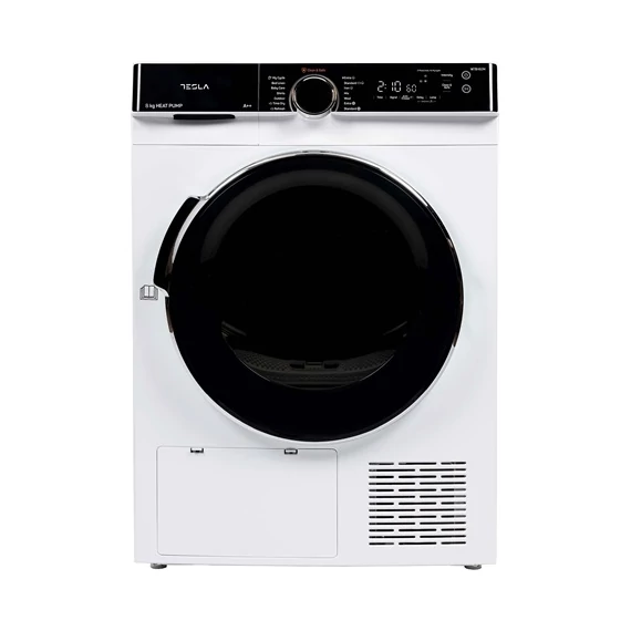 Tesla SZÁRÍTÓGÉP HŐSZIVATTYÚS 8KG WT8H92M