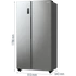 Kép 5/12 - Gorenje HŰTŐ SIDE BY SIDE NRR9185EAXL