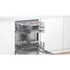 Kép 4/11 - Bosch MOSOGATÓGÉP BEÉPÍTHETŐ 14 TERÍTÉK INTEGRÁLT SBH4HVX00E