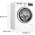 Kép 4/8 - Bosch MOSÓGÉP ELÖLTÖLTŐS WUU28T62BY