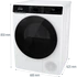 Kép 6/11 - Gorenje SZÁRÍTÓGÉP HŐSZIVATTYÚS DPNA83WIFI