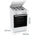 Kép 6/7 - Gorenje TŰZHELY GÁZ GG5A14WJ
