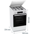 Kép 7/10 - Gorenje TŰZHELY KOMBINÁLT GK5C42WJ