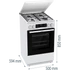 Kép 5/9 - Gorenje TŰZHELY KOMBINÁLT GK5C64WH
