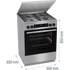 Kép 5/9 - Gorenje TŰZHELY KOMBINÁLT GKS6C71XF