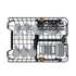 Kép 6/8 - Whirlpool MOSOGATÓGÉP BEÉPÍTHETŐ 10 TERÍTÉK WH2IC10BS7LA0