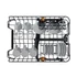 Kép 6/8 - Whirlpool MOSOGATÓGÉP BEÉPÍTHETŐ 10 TERÍTÉK KESKENY WH3UC10BS7A0X