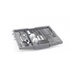 Kép 7/19 - Bosch MOSOGATÓGÉP BEÉPÍTHETŐ 14 TERÍTÉK INTEGRÁLT SMD6ECX12E