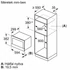 Kép 6/13 - Bosch MIKROHULLÁMÚ SÜTŐ BEÉPÍTHETŐ BFL7221B1
