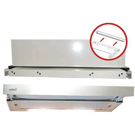 Cata PÁRAELSZÍVÓ TELESZKÓPOS INOX TF-2003/70 LED DURALUM