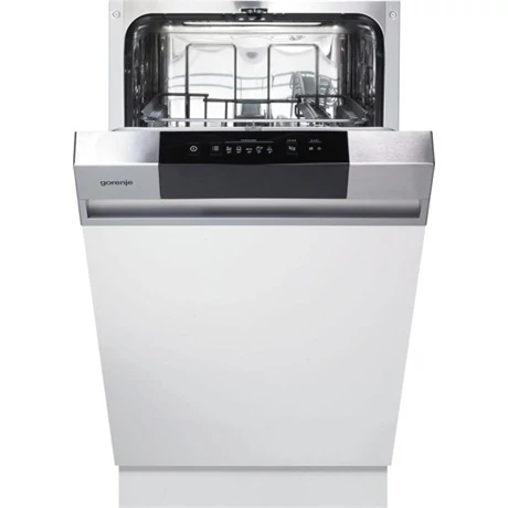 Gorenje MOSOGATÓGÉP BEÉPÍTHETŐ 9 TERÍTÉK KESKENY GI520E15X